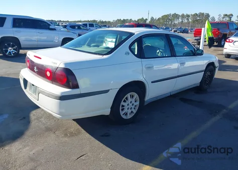 2003 Chevrolet Impala из США, поврежденный, VIN 2G1WF52E339236532